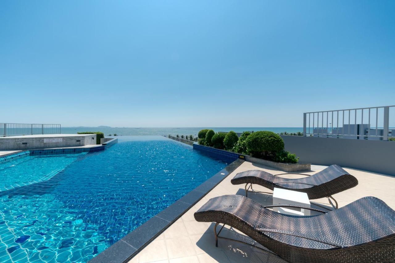Execlusive Seaview 1 Bedroom Suite With Toproof Pool At The Patio Bangsaen Екстер'єр фото